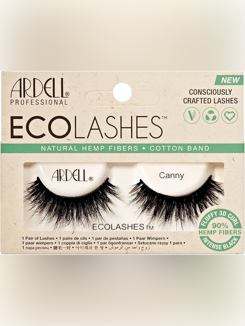 Ardell Ecolashes False Eyelashes - Black (Canny)